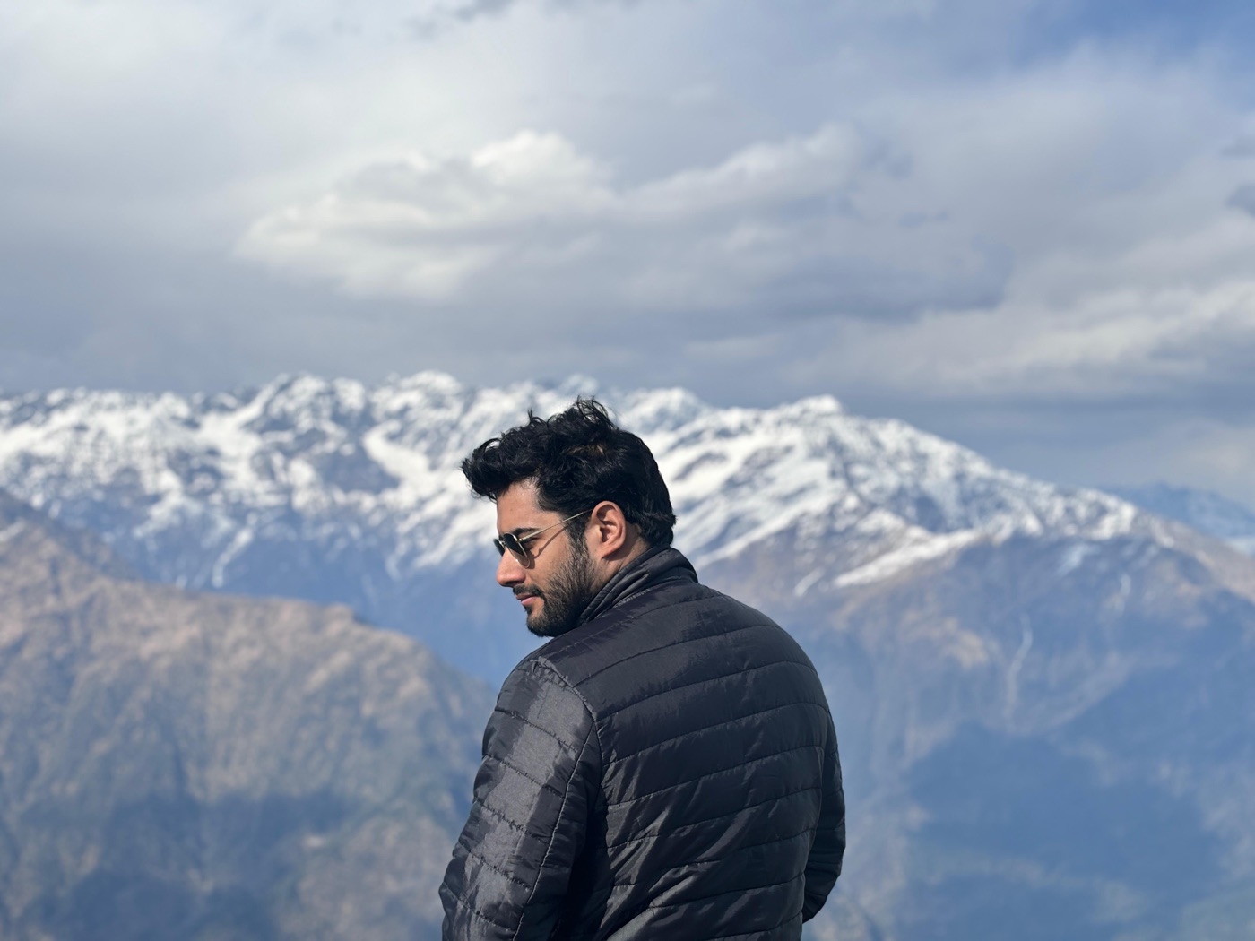 Gagandeep Bhatia in the Himalayas
